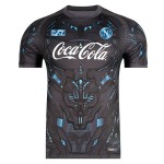 Günstige Fußballtrikots Napoli Pre-Match 2025-26 Schwarze Kurzarm